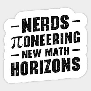 Pi Day Nerd Pi Symbol Number Nerdy Mathematics Sticker